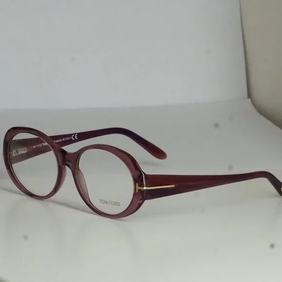 BRAND NEW TOM FORD TF 5246 083 PURPLE AUTHENTIC EYEGLASSES FT 55-17-140 ITALY - Picture 4 of 8
